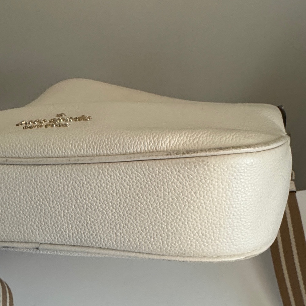 kate spade Rosie Small Leather Crossbody with Striped Tan Strap - Picture 4 of 10